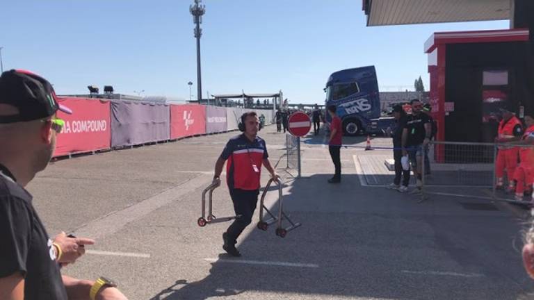 L'ingresso delle Moto3 a Misano VIDEO