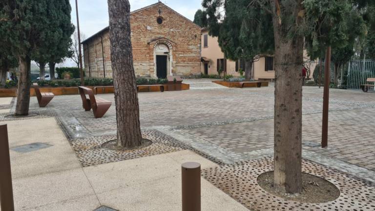 Rimini, riqualificazione piazze del forese: conclusi i lavori di San Salvatore e di Santa Giustina