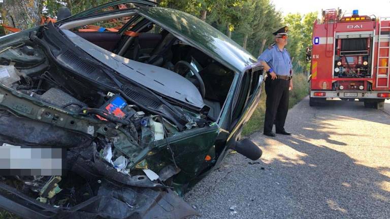 Incidente a Pennabilli, quattro feriti nello scontro tra due auto