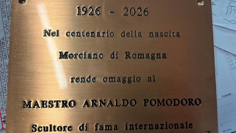 Morciano omaggia Arnaldo Pomodoro nel giorno del suo centenario
