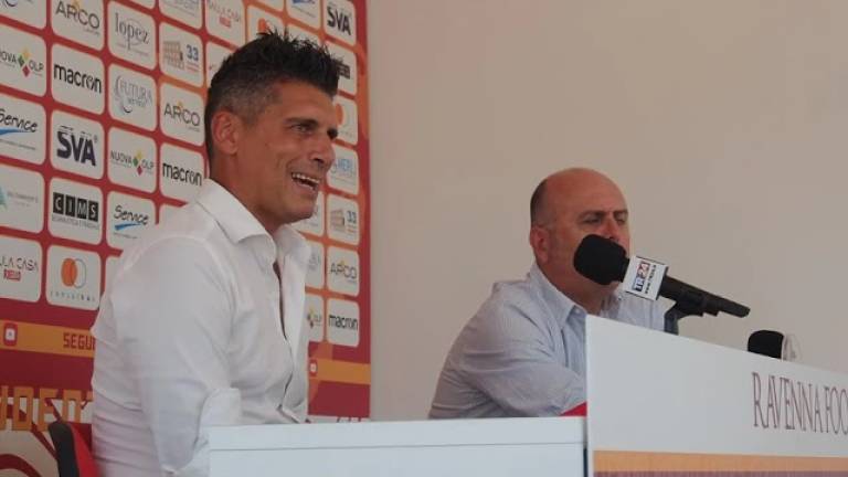 Calcio D, Serpini: Io e il Ravenna dobbiamo fare un grande campionato VIDEO