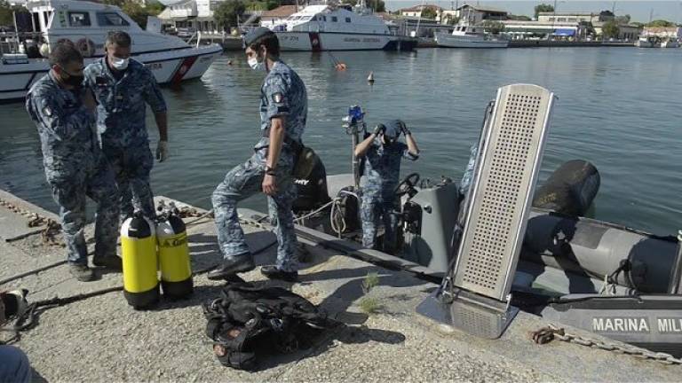 La bomba all'imbocco delle dighe del porto di Marina di Ravenna non è più un pericolo