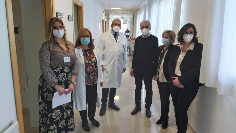 Forlì, 92 anziani vaccinati alla residenza sanitaria Il parco