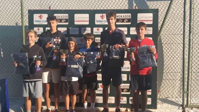 Tennis, tutti i vincitori del Master giovanile Joma al Tc Faenza