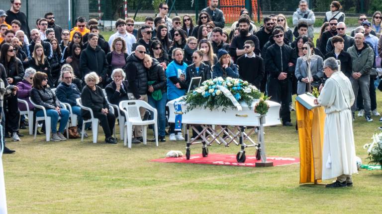 Imola, l’ultimo saluto a Francesco Pio Bassi al campo di Toscanella - Gallery