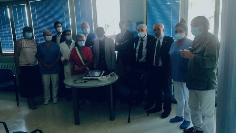 Mercato Saraceno, il Lions Club Vallesavio dona un ecografo all'ospedale