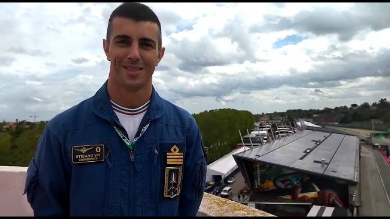 Imola, il comandante delle Frecce Tricolori: Nove aerei per lo spettacolo della Formula uno VIDEO