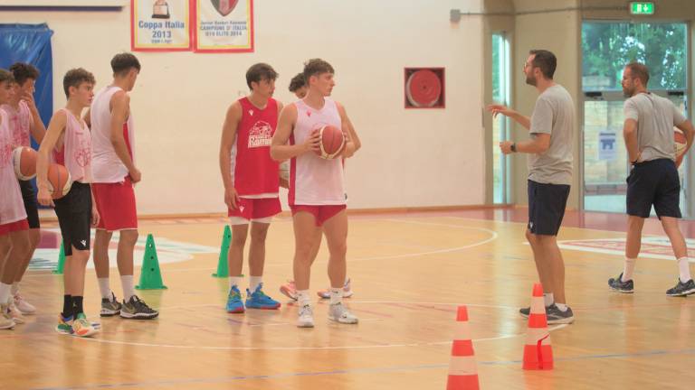 Basket A2, il primo allenamento della nuova OraSì Ravenna - Gallery