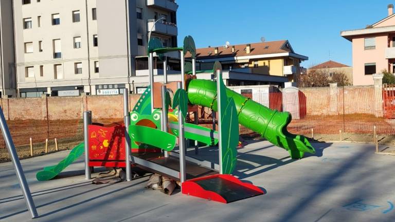 Forlì, nuovi giochi al parco del Foro Boario