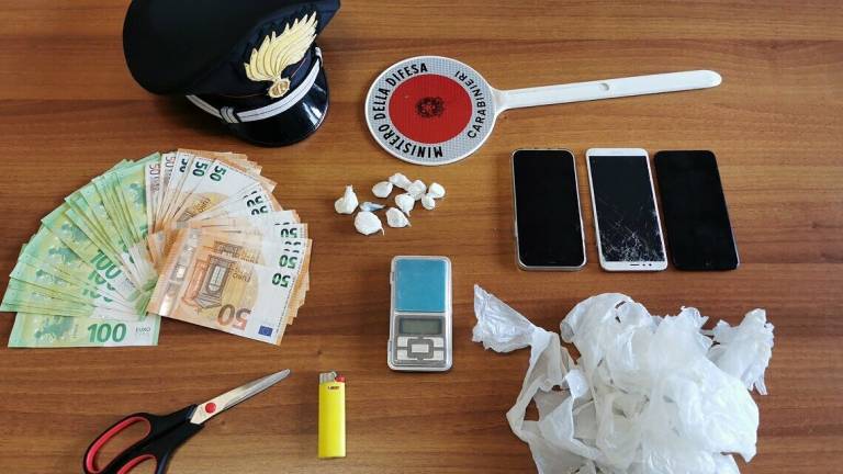 Trovato con 10 dosi di cocaina, 31enne arrestato a Cesenatico