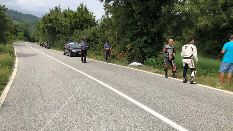 Incidente in moto a Maiolo, muore 48enne di Cesena