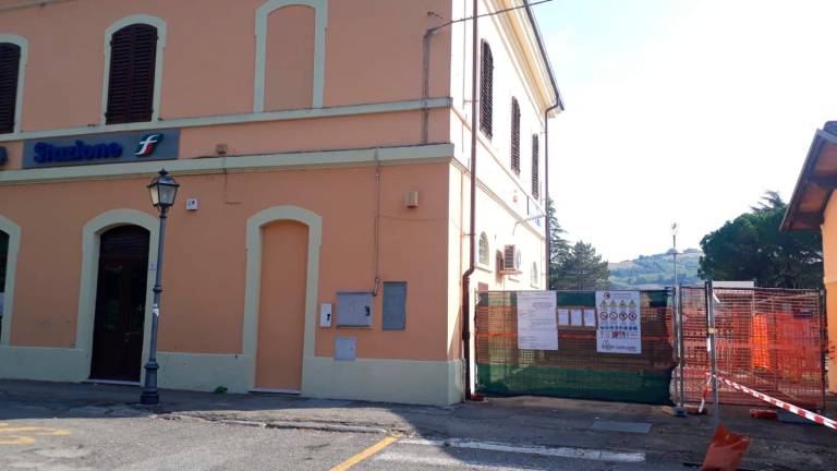 La stazione di Brisgihella (archivio)