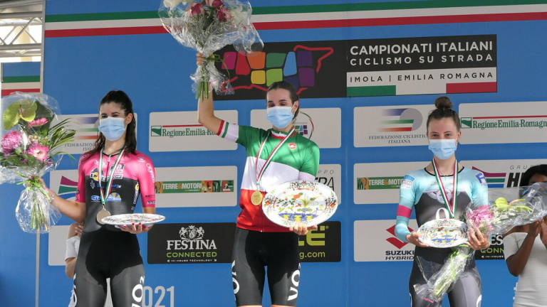 Ciclismo, argento tricolore per Carlotta Cipressi