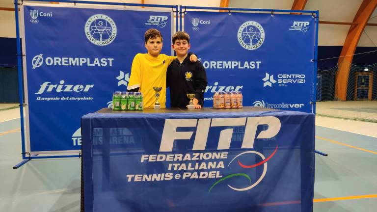 Tennis, Cadar, Sciutti e Tarlazzi vincono a Massa
