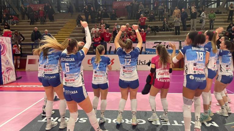 Volley A2 donne, la Omag San Giovanni in Marignano vince agevolmente a Perugia (0-3)