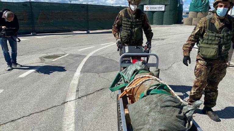 Ravenna, rimossa la bomba di Porto Corsini: gli abitanti tornano a casa - Gallery