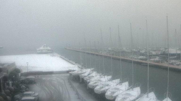La webcam del circolo nautico di Cervia