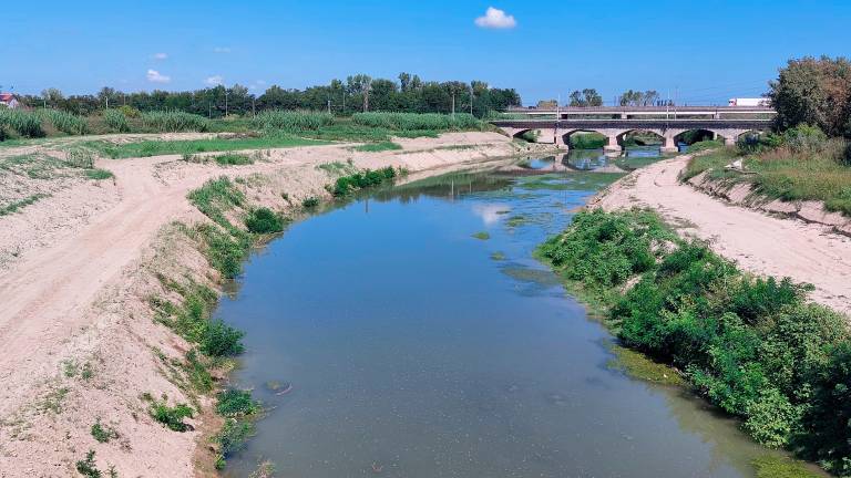 Il fiume Savio a Cesena