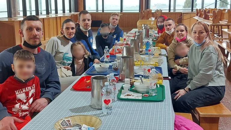 San Patrignano, 4 famiglie ucraine di giovani sordomuti accolti in comunità
