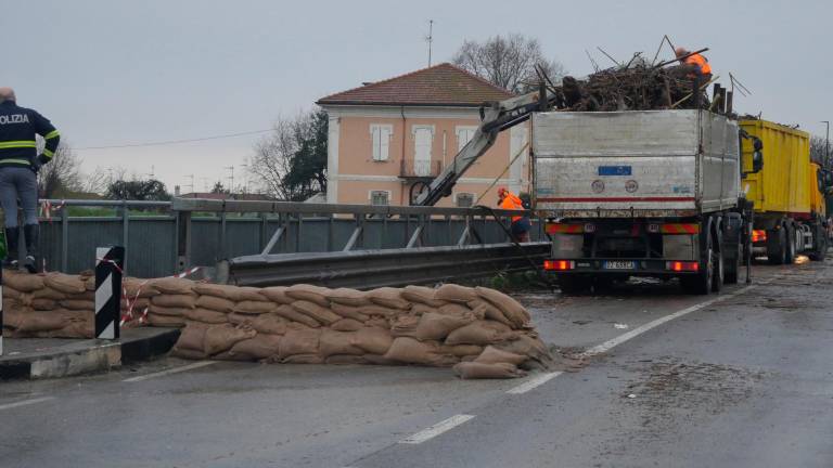 I lavori al ponte di Mezzano (Fiorentini)