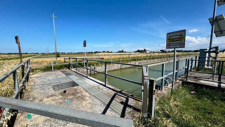Il Canale Emiliano Romagnolo nella zona di via Masiera II