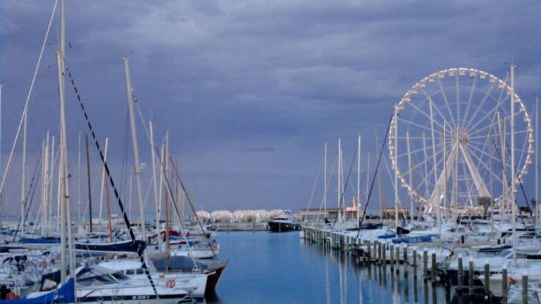 Rimini, torna la ruota panoramica