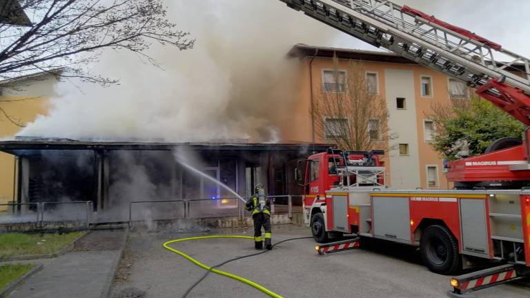 Galeata, incendio alla moschea