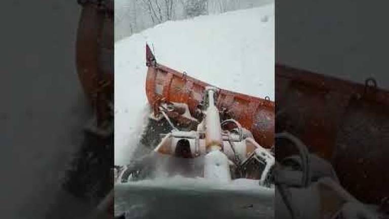 Neve, 25 centimetri a Casteldelci. IL VIDEO