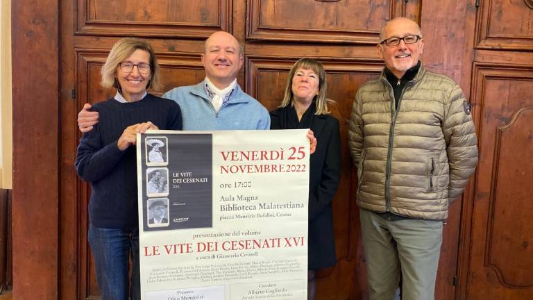 Venerdì 25 novembre torna il libro Le vite dei cesenati