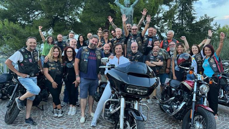 Coriano. In cinquanta in sella alla Harley Davidson rendono omaggio a Marco Simoncelli