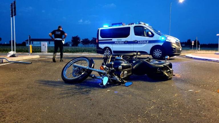 Bagnara, incidente: grave motociclista