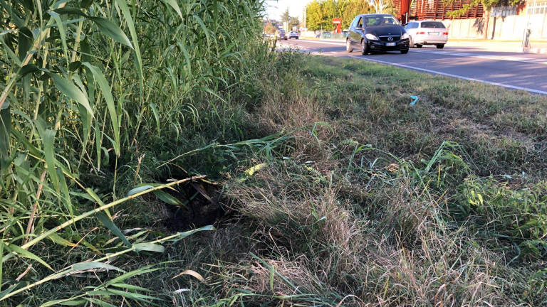 Scoperto cadavere in un fosso alle porte di Cesena