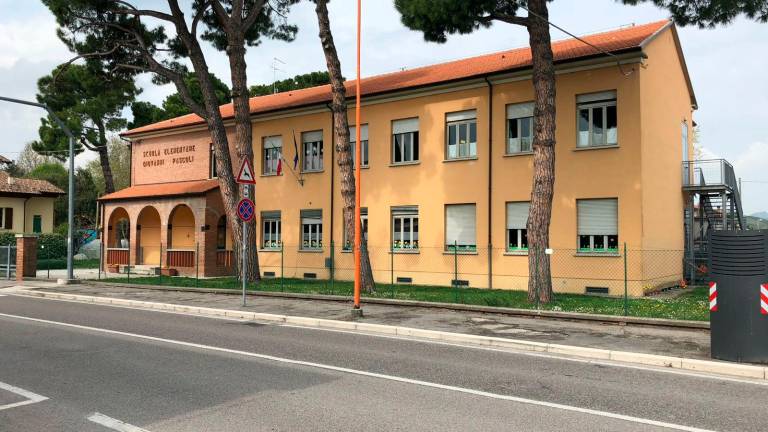 La vecchia scuola di San Vittore, costruita nel 1947