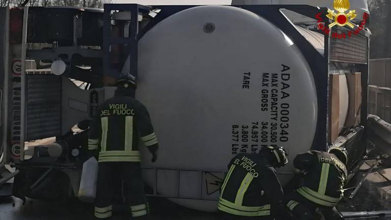 Illeso il conducente