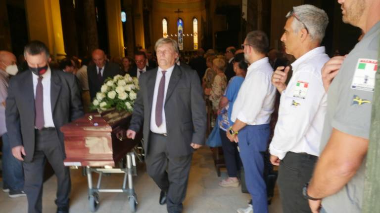 Bagnacavallo, i funerali di Longanesi Cattani