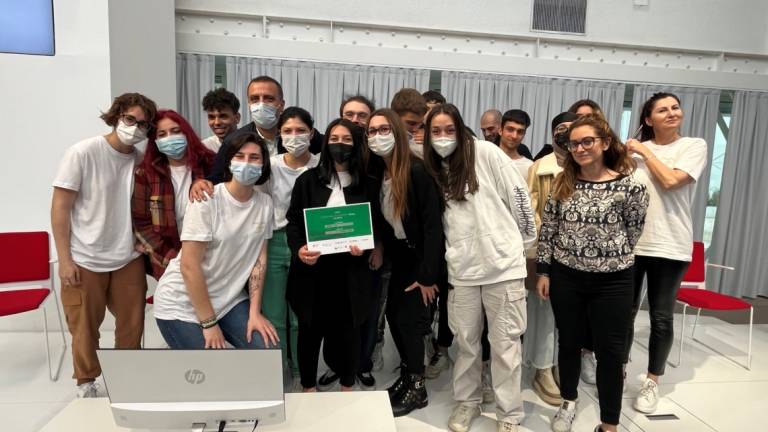 Viserba, la quarta G della scuola Einaudi vince il progetto Impresa in azione green