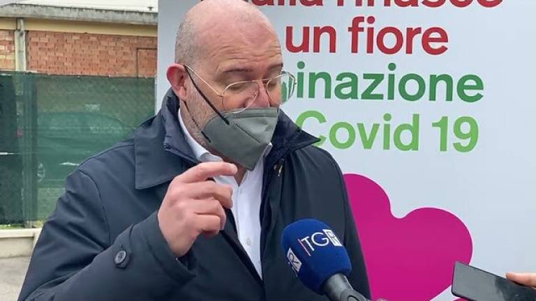 Bonaccini a Cesena: Vaccinare tutti entro fine estate