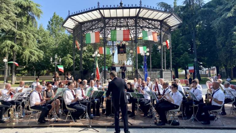 Festa della Repubblica: ai giardini pubblici di Cesena è tornato il concerto della banda cittadina
