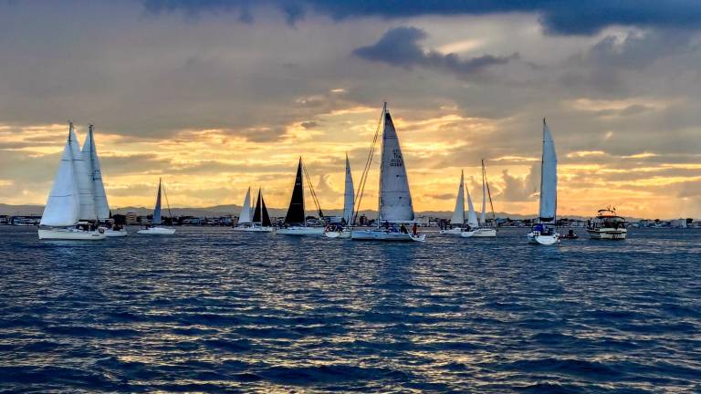 Una fase della partenza della passata edizione