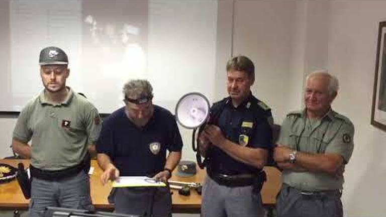 Fratelli denunciati per spari contro i Forestali nel Riminese