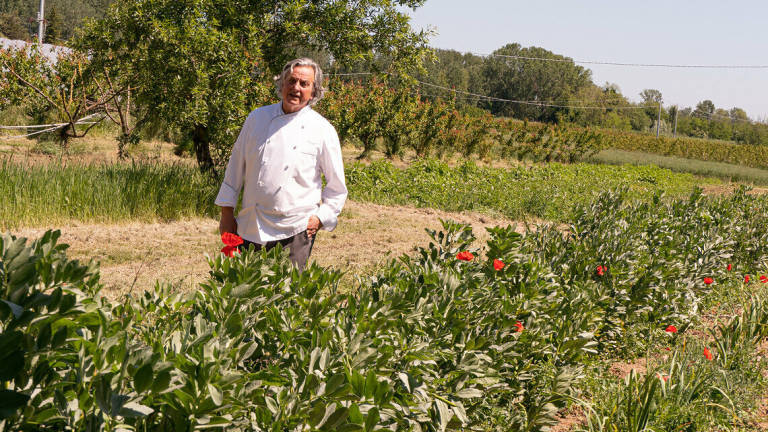 Vincenzo Cammerucci, lo chef che coltiva orto e giovani talenti