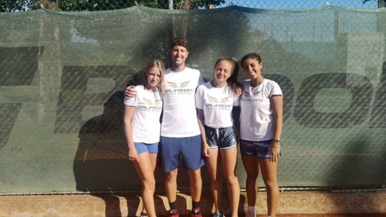 Tennis donne, D1 per Galimberti Academy e Cast