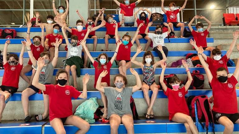 Nuoto, ben 33 medaglie per il Garden al campionato italiano Aics