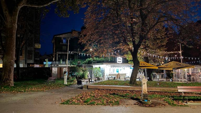 L’area a ridosso dei chioschi ai Giardini Savelli dove c’è stata l’aggressione