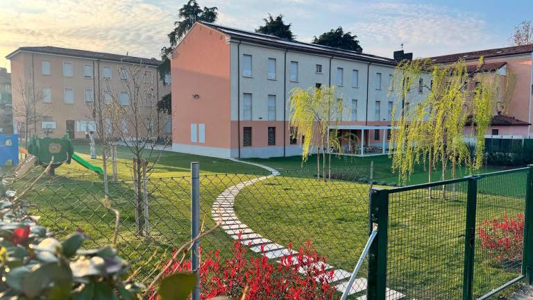 L’area all’esterno dell’asilo al centro dell’episodio