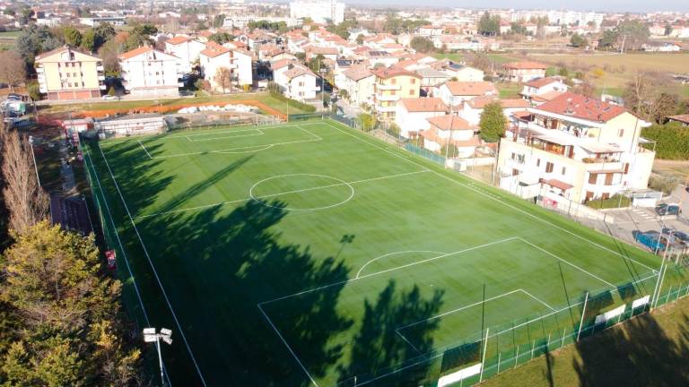 Cesena, centro sportivo di Villarco: conclusi i lavori al campo da calcio