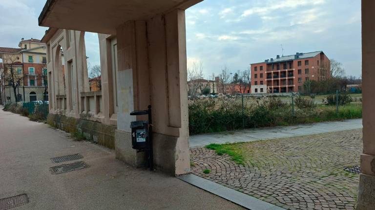 L’area dell’ex Mangelli dove potrebbe essere realizzata la nuova sede della Questura