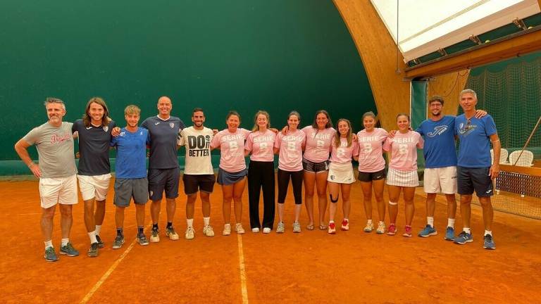 Tennis, le ragazze del Tennis Club Riccione promosse in B2