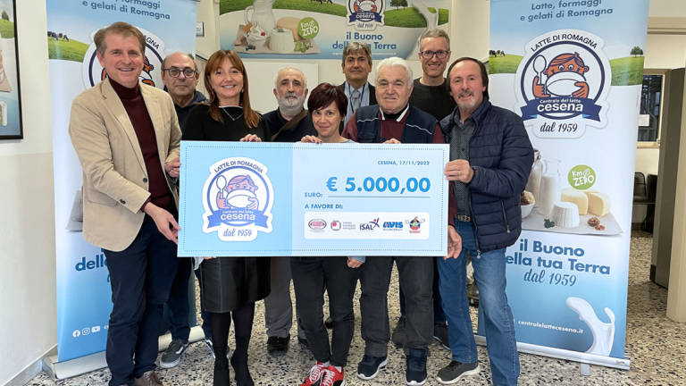 Centrale del Latte di Cesena: 5mila euro a sostegno del territorio