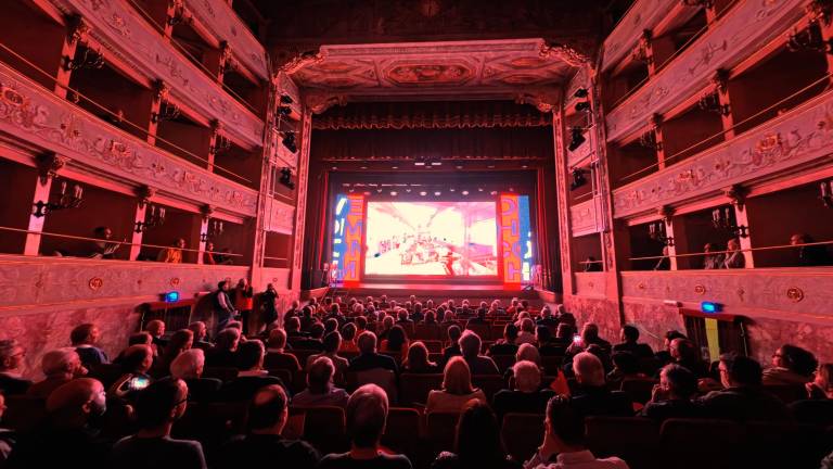 Imola, il mito Le Mans rivive a teatro con i piloti Pirro, Martini, Capello, Baldi FOTOGALLERY MMPH